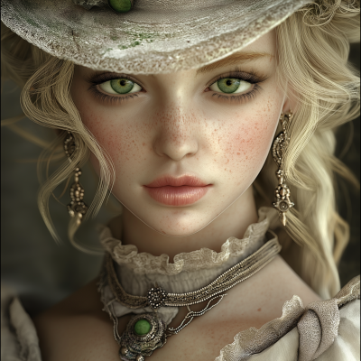 Elegant Blonde Woman