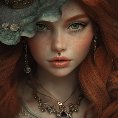 Elegant Redhead