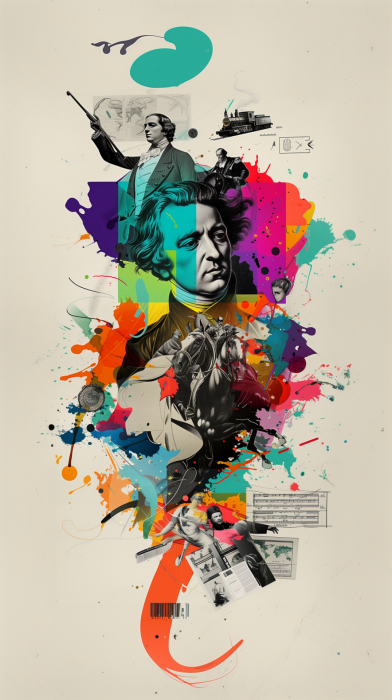 Dynamic Minimalist Collage
