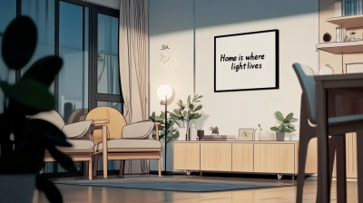Cozy Minimalist Living Room