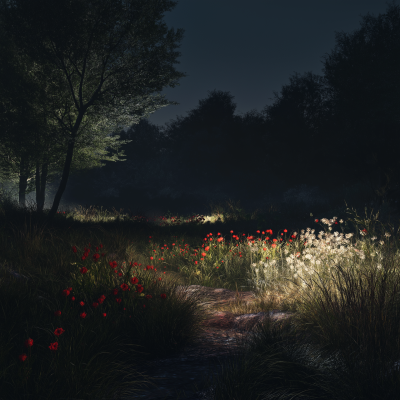 Illuminated Meadow