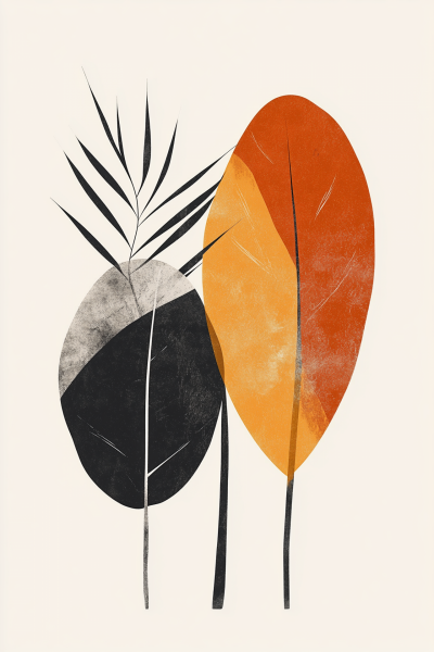 Earthy Minimalist Abstract