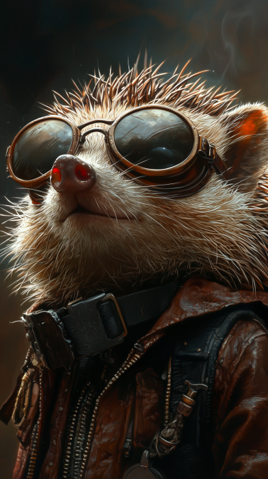 Steampunk Hedgehog
