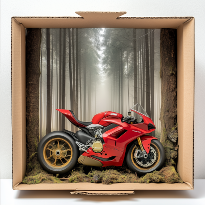Motorcycle in a Box
