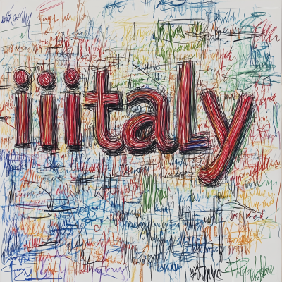 Vibrant Italy Illustration