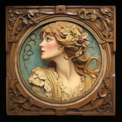 Art Nouveau Frame