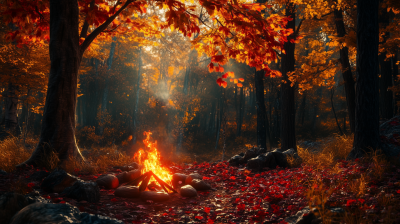 Autumn Campfire