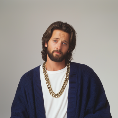 Awkward Jesus Portrait