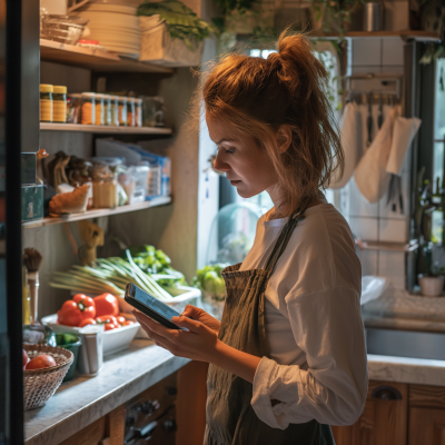 Grocery Delivery in Kitchen