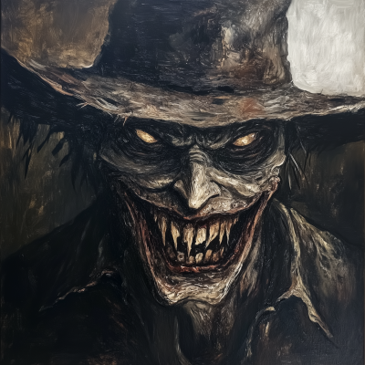 Jeepers Creepers Oil Painting