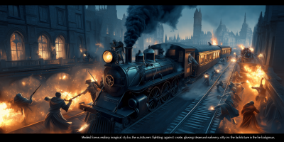 Battle on the Enchanted Train