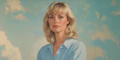 Painted Portrait of a Well