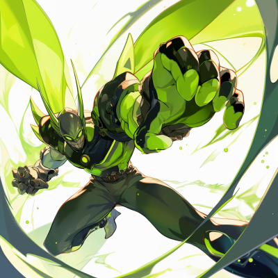 Dynamic Villain Pose