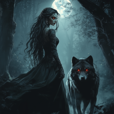 Villainess in the Moonlit Forest