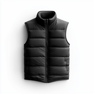 Men’s Black Insulated Vest
