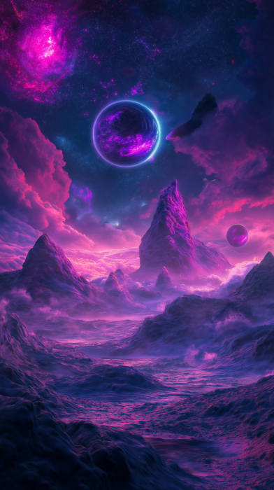 Surreal Alien Landscape