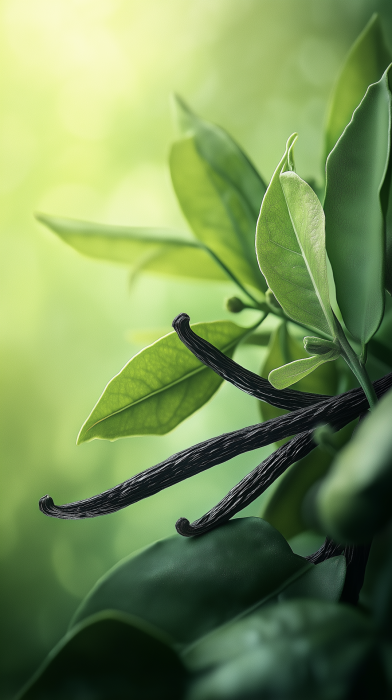 Luminous Bergamot and Vanilla Pods