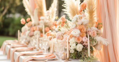 Elegant Wedding Setup