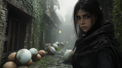 Misty Cyberpunk Encounter