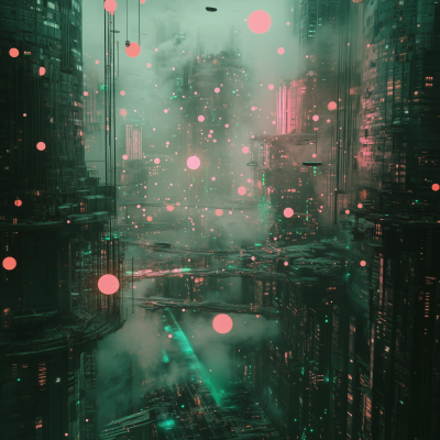 Surreal Floating City