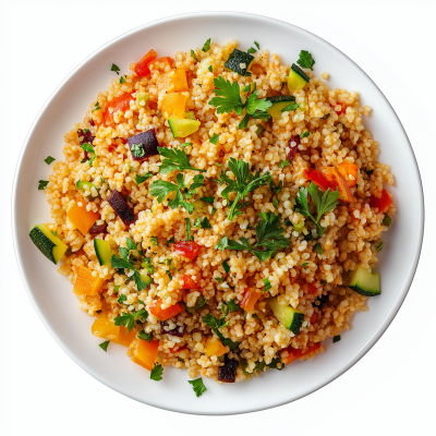 Delicious Bulgur with Vegetables