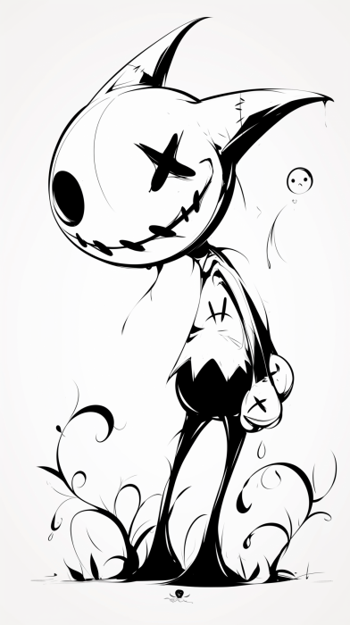 ToxiDemon Coloring Page