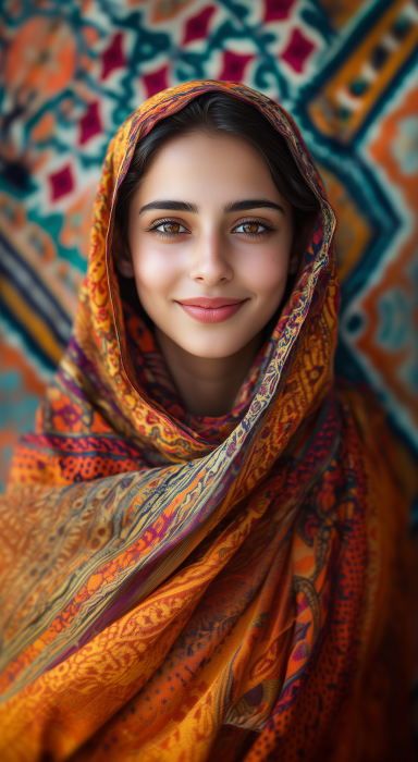 Smiling Indian Woman