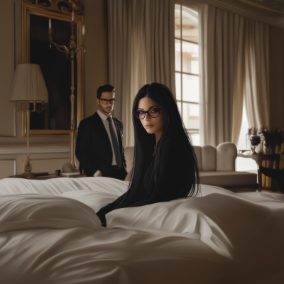 Moody Hotel Portrait