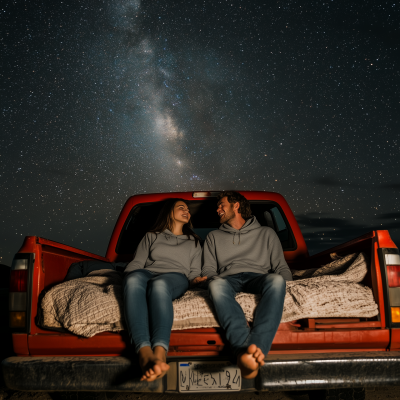 Couple under the Stars