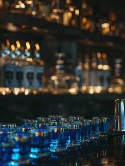 Futuristic Bar Shots