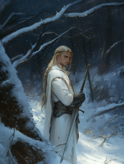 Warrior of the Winter Forest