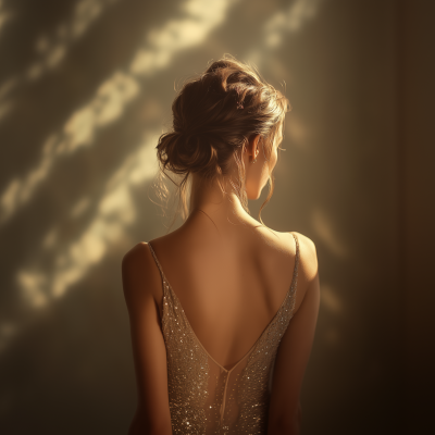 Elegant Backless Dress