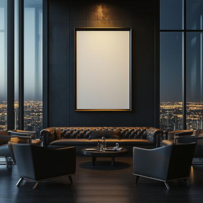 Elegant Office Lounge