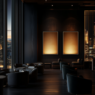 Elegant Hotel Lounge
