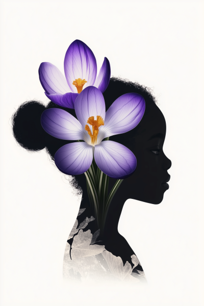 Whimsical Spring Silhouette