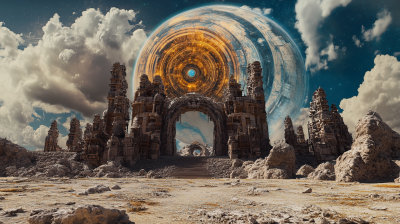 Psychedelic Temple Ruins