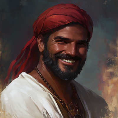 Middle Eastern Desert Merchant