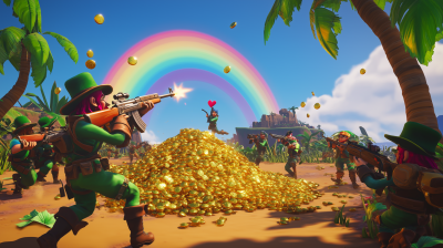 Leprechaun Battle for Gold