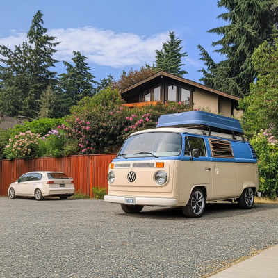Campervan in Suburbia