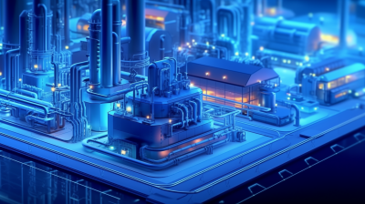 Modern Technological Factory
