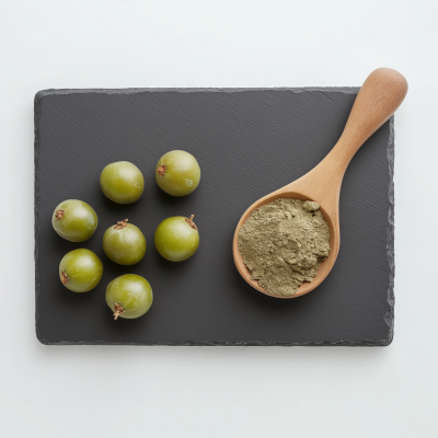 Amla and Slate Board