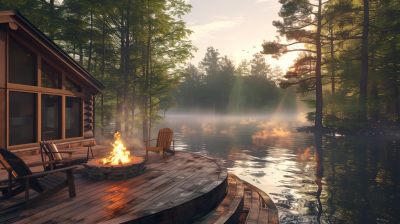 Cozy Lakeside Cabin