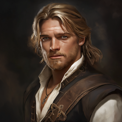 Charming Pirate Captain