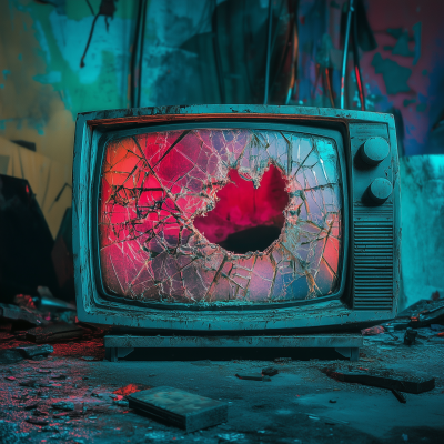 Broken TV