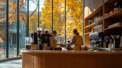 Cozy Modern Café
