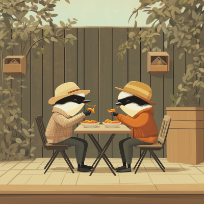 Charming Chickadees Dining