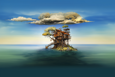 Steampunk Treehouse
