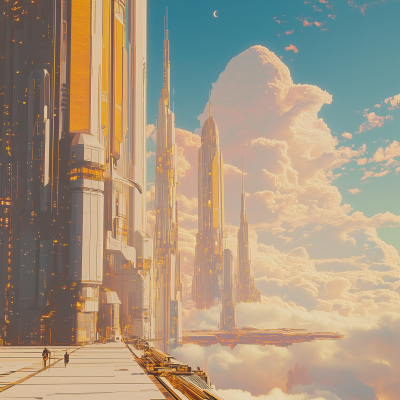 Retro Anime Megacity