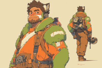 Magical Burly Being
