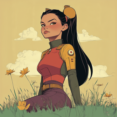 A Beautiful Portrait of a Young Woman